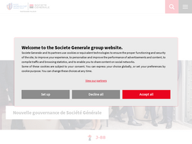 'societegenerale.com' screenshot