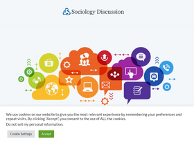 'sociologydiscussion.com' screenshot