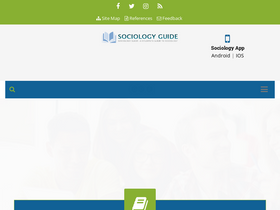 'sociologyguide.com' screenshot