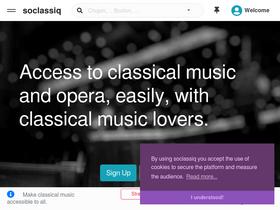 'soclassiq.com' screenshot