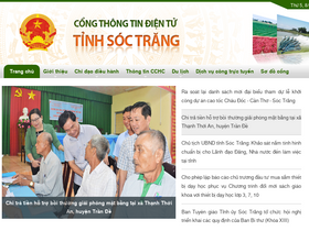 'soctrang.gov.vn' screenshot