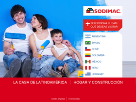 'sodimac.com' screenshot