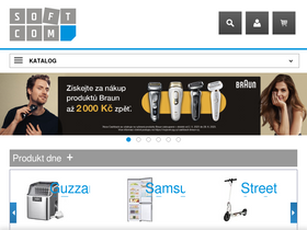 'softcom.cz' screenshot