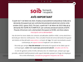 'soib.es' screenshot