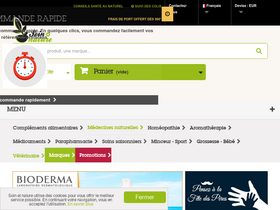 'soin-et-nature.com' screenshot