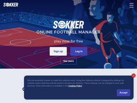 'sokker.org' screenshot