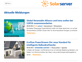 'solarserver.de' screenshot
