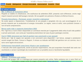 'soldi-e-finanza-online.com' screenshot