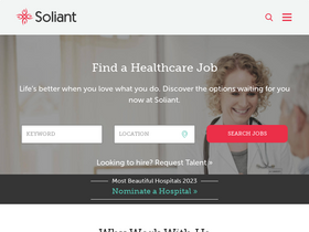 'soliant.com' screenshot