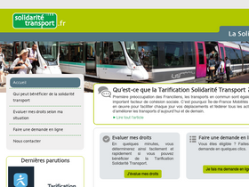 'solidaritetransport.fr' screenshot