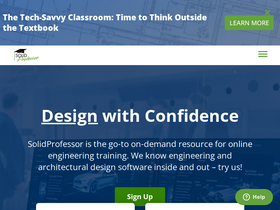 'solidprofessor.com' screenshot