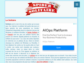 'solitaire-spider.eu' screenshot
