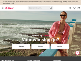 'soliver.nl' screenshot
