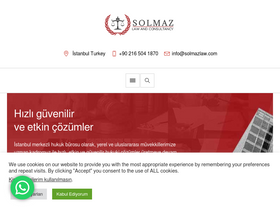'solmazlaw.com' screenshot