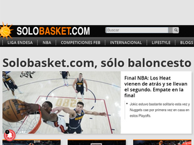 'solobasket.com' screenshot
