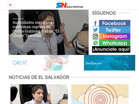 'solonoticias.com' screenshot