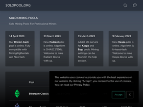 'solopool.org' screenshot