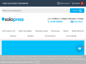 'solopress.com' screenshot