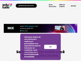 'solutudo.com.br' screenshot