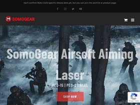 'somogear.com' screenshot
