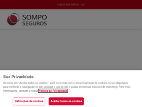 'sompo.com.br' screenshot