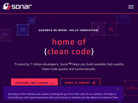 'sonarsource.com' screenshot