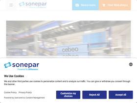 'sonepar.com' screenshot
