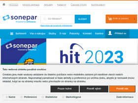 'sonepar.cz' screenshot