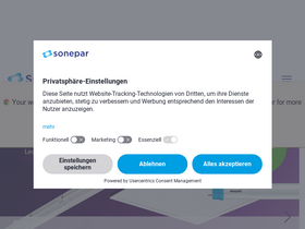 'sonepar.de' screenshot
