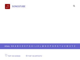 'songstube.net' screenshot