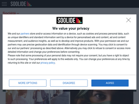 'soolide.com' screenshot