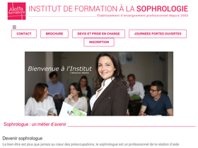 'sophrologie-formation.fr' screenshot