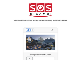 'sos-ricambi.it' screenshot