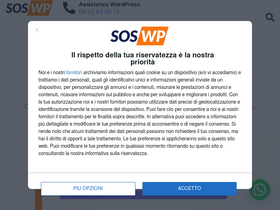 'sos-wp.it' screenshot