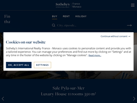 'sothebysrealty-france.com' screenshot