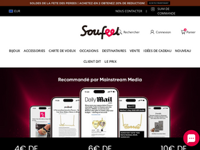 'soufeel.fr' screenshot
