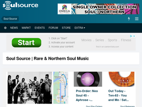 'soul-source.co.uk' screenshot