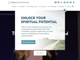 'soulshepherding.org' screenshot