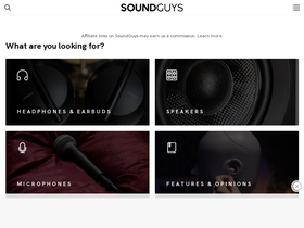 'soundguys.com' screenshot