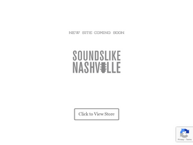 'soundslikenashville.com' screenshot