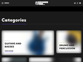 'soundsmag.com' screenshot
