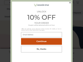 'soundstrue.com' screenshot
