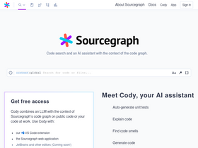 'sourcegraph.com' screenshot