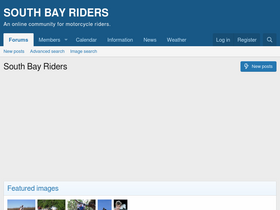 'southbayriders.com' screenshot
