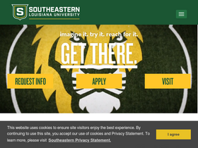 'southeastern.edu' screenshot