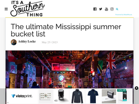 'southernthing.com' screenshot