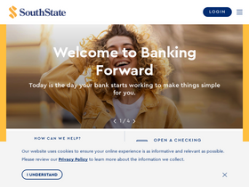 'southstatebank.com' screenshot