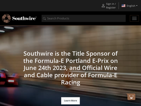 'southwire.com' screenshot