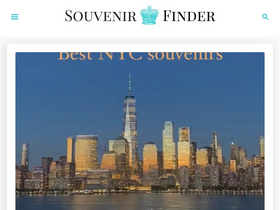 'souvenirfinder.com' screenshot