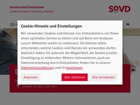 'sovd-sh.de' screenshot